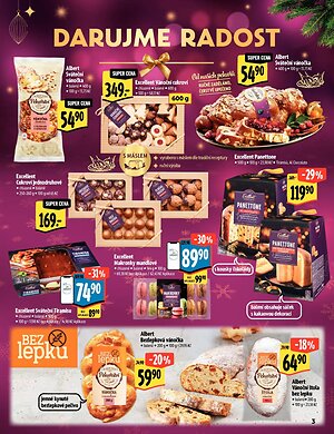 Albert Hypermarket - Akční katalog Darujme radost II. strana 3
