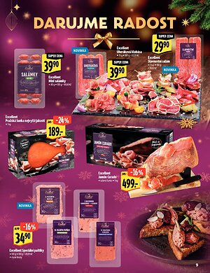 Albert Hypermarket - Akční katalog Darujme radost II. strana 9