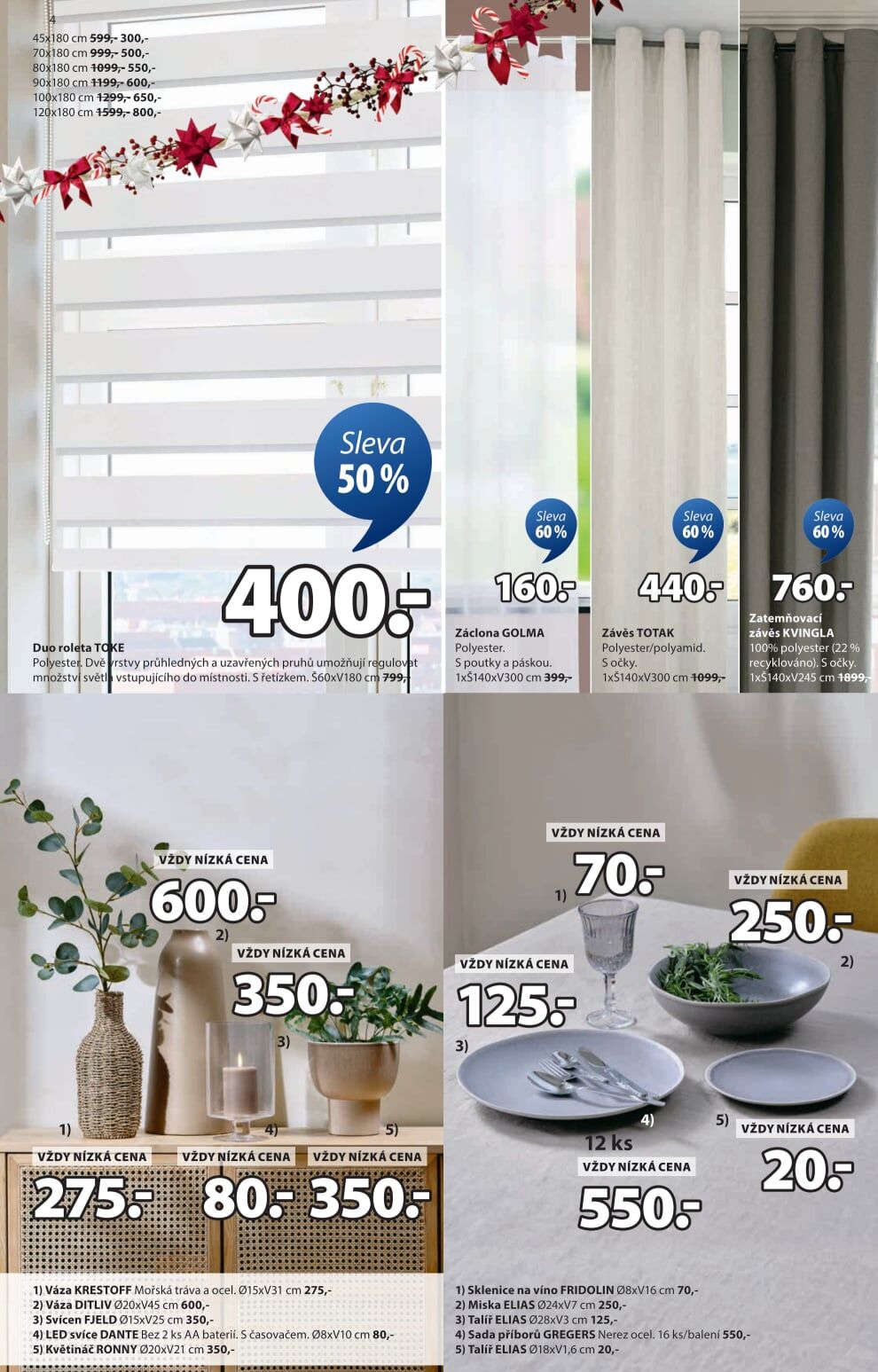 Jysk leták - Skvělá vánoční nabídka Jysk strana 5