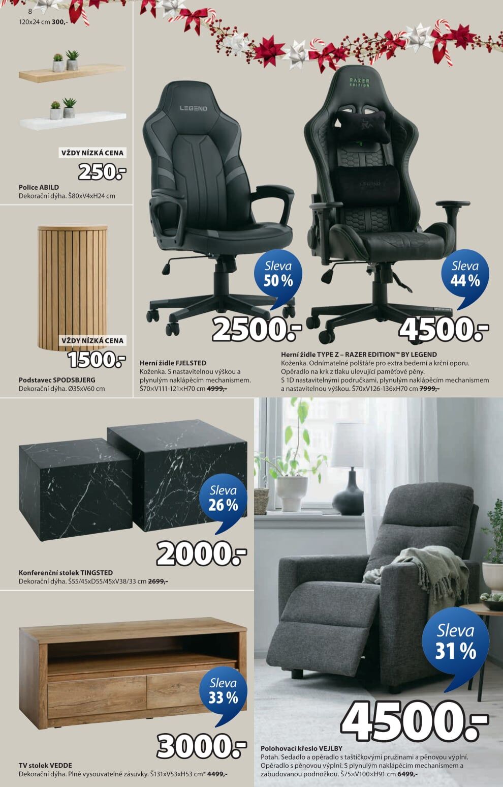 Jysk leták - Skvělá vánoční nabídka Jysk strana 46