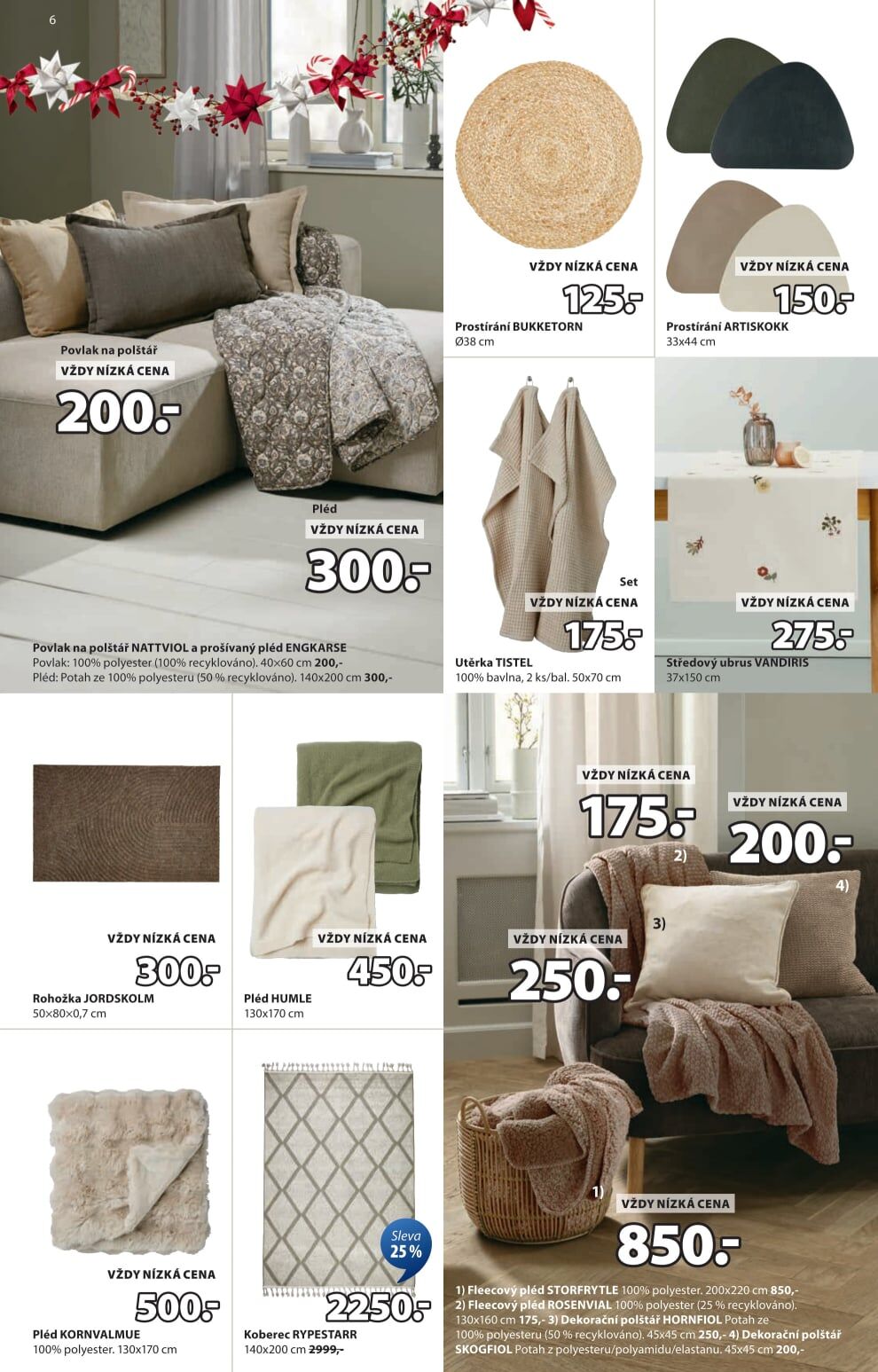 Jysk leták - Skvělá vánoční nabídka Jysk strana 7