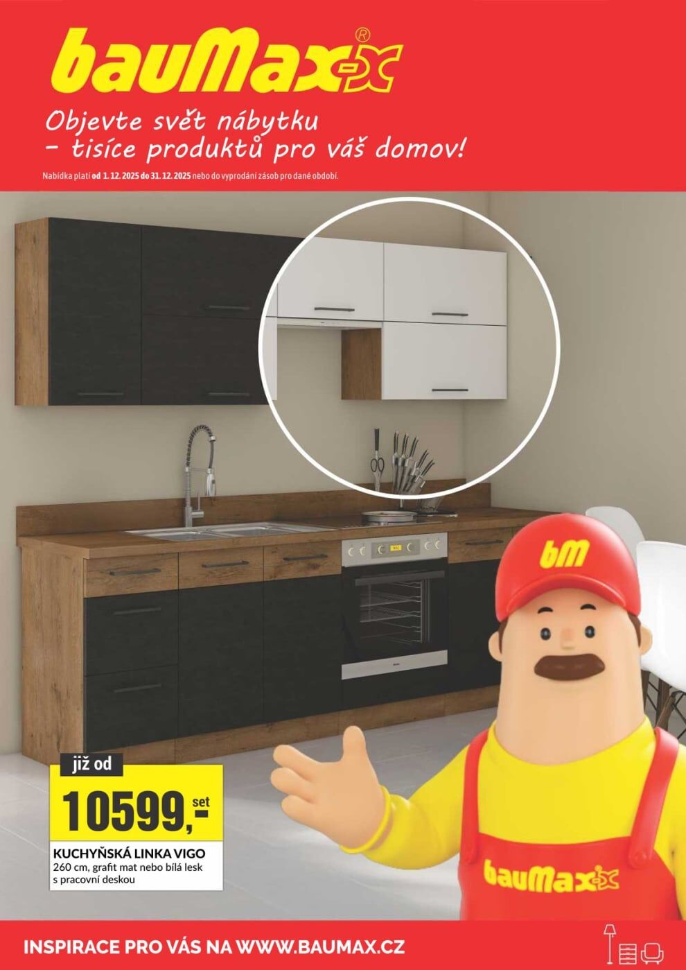 bauMax leták - Objevte svět nábytku bauMax strana 1