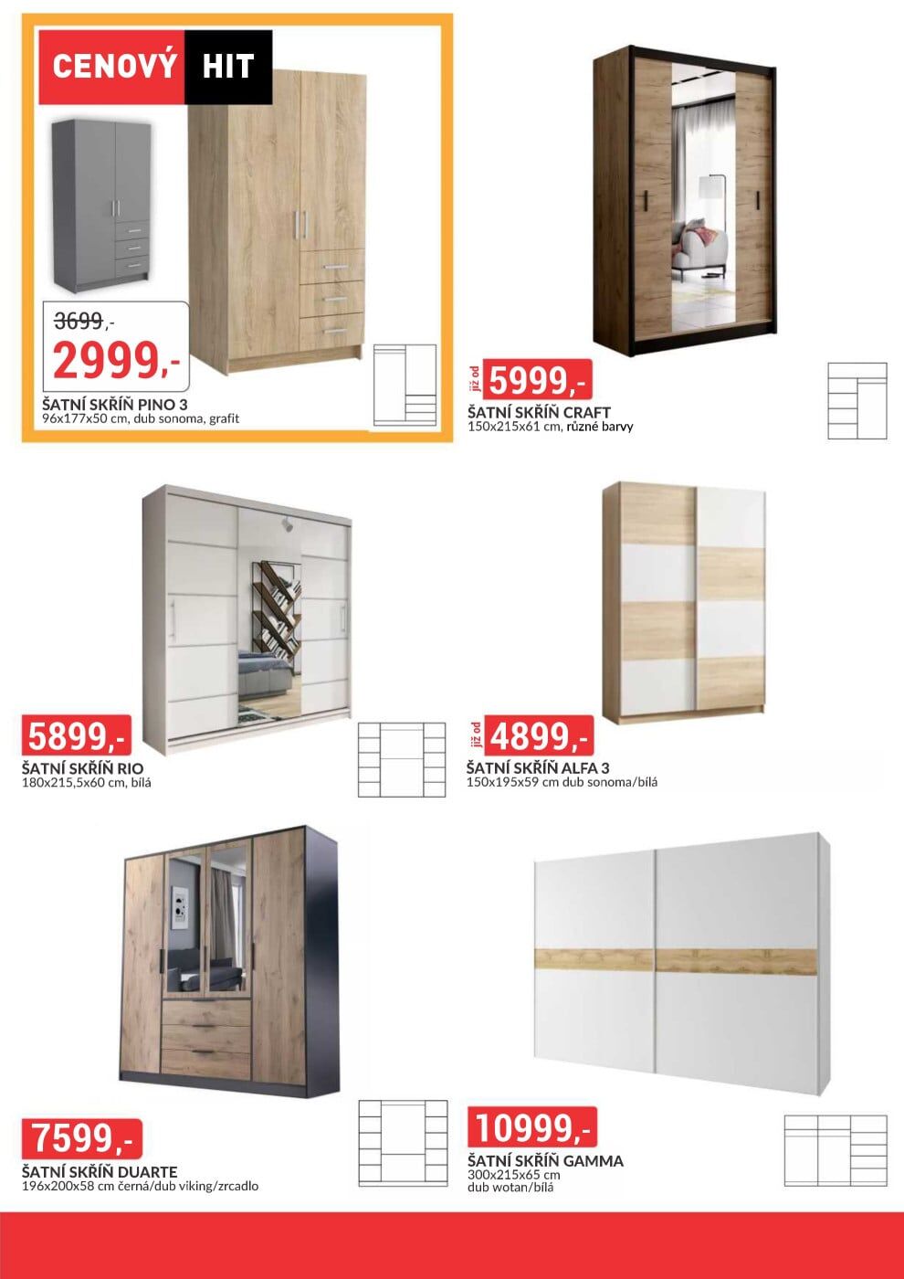 bauMax leták - Objevte svět nábytku bauMax strana 46