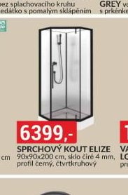 Sprchový kout ELIZE - bauMax aktualniletaky.eu