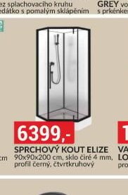 Sprchový kout ELIZE - bauMax aktualniletaky.eu