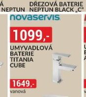 UMYVADLOVÁ BATERIE TITANIA CUBE - bauMax aktualniletaky.eu