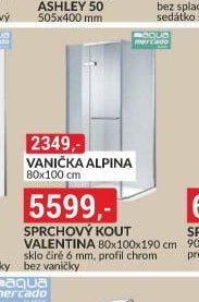 Sprchový kout Valentina - bauMax aktualniletaky.eu