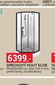 Sprchový kout Elize - bauMax aktualniletaky.eu
