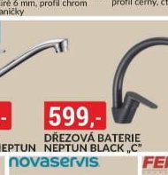 Dřezová baterie Neptun Black C - bauMax aktualniletaky.eu