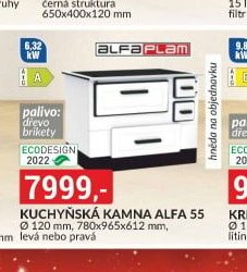 Kuchyňská kamna Alfa 55 - bauMax aktualniletaky.eu