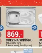 DŘEZ NA SKŘÍŇKU - bauMax aktualniletaky.eu