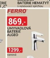 UMYVADLOVÁ BATERIE ALGEO - bauMax aktualniletaky.eu