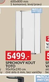 Sprchový kout Toto - bauMax aktualniletaky.eu