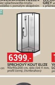 Sprchový kout Elize - bauMax aktualniletaky.eu