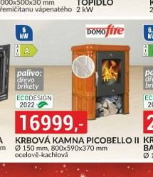 Krbová kamna Picobello II - bauMax aktualniletaky.eu