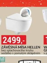 Závěsná mísa HELLEN - bauMax aktualniletaky.eu