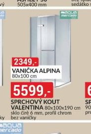 Sprchový kout VALENTINA - bauMax aktualniletaky.eu