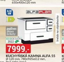 Kuchyňská kamna ALFA 55 - bauMax aktualniletaky.eu