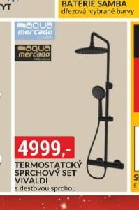 TERMOSTATICKÝ SPRCHOVÝ SET VIVALDI - bauMax aktualniletaky.eu