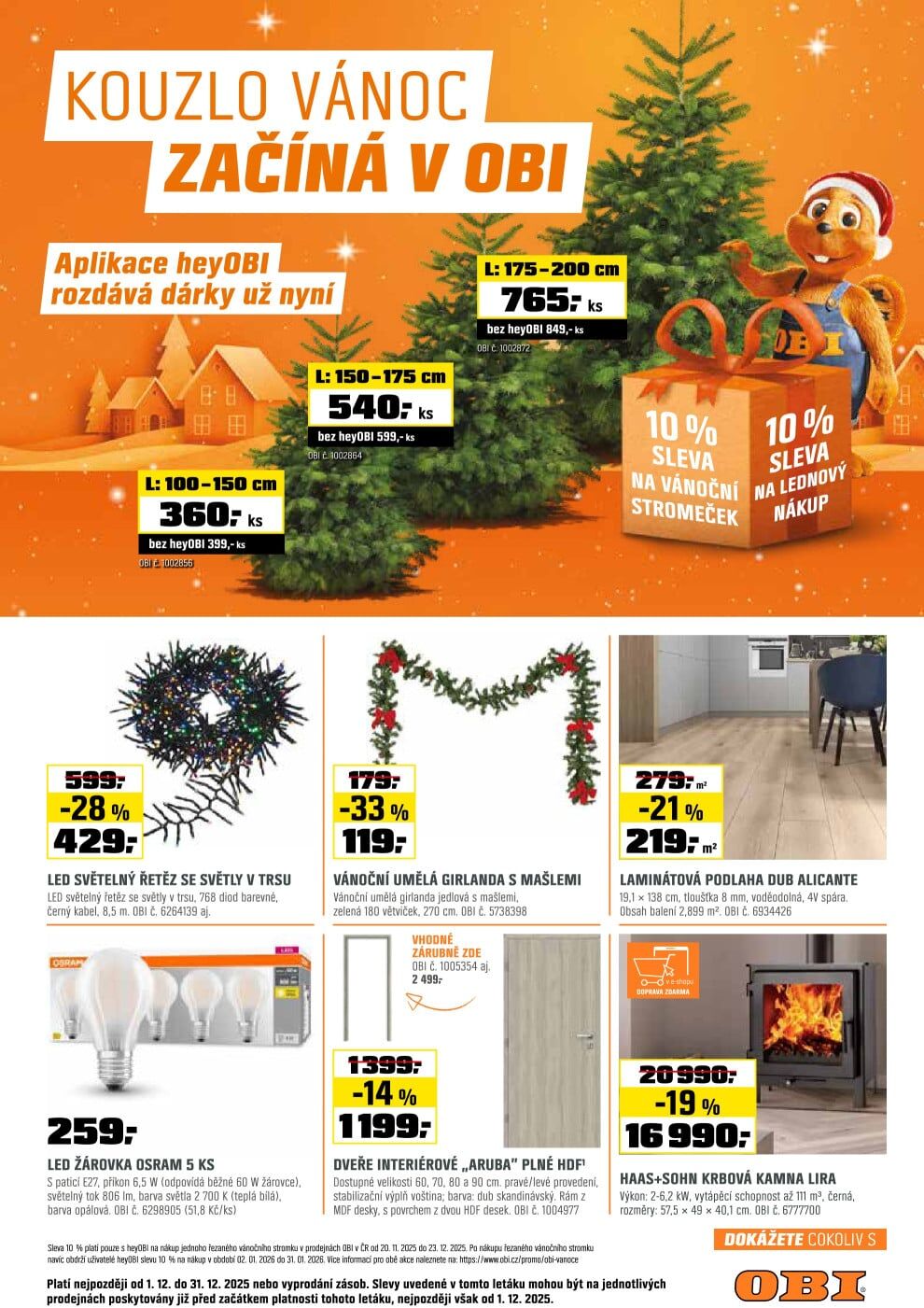 OBI leták OBI strana 1