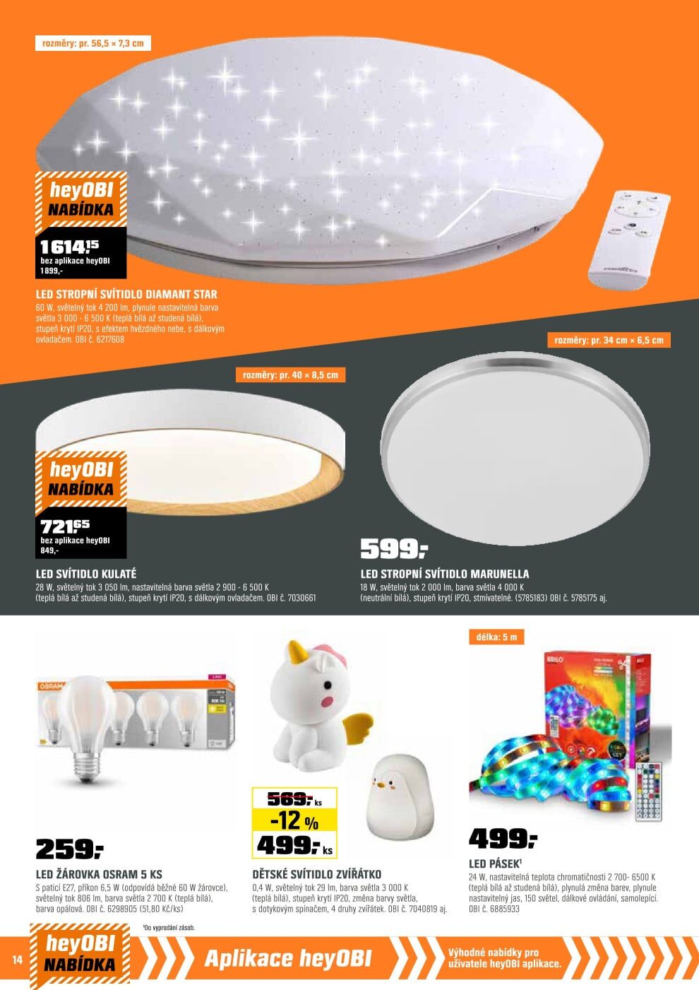 OBI leták OBI strana 14