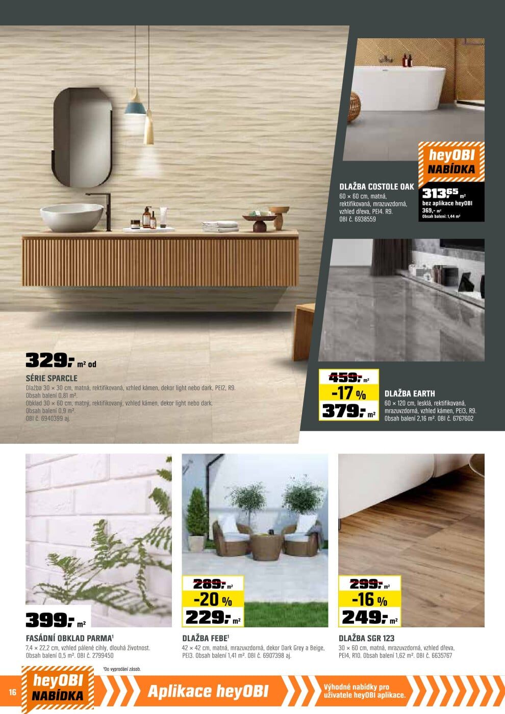 OBI leták OBI strana 16