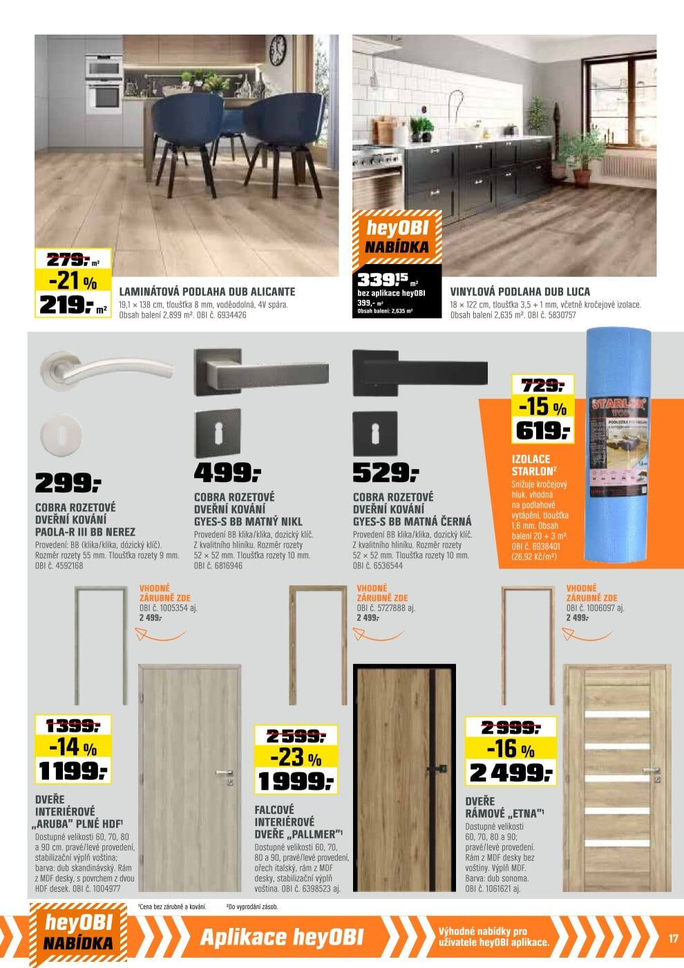 OBI leták OBI strana 17