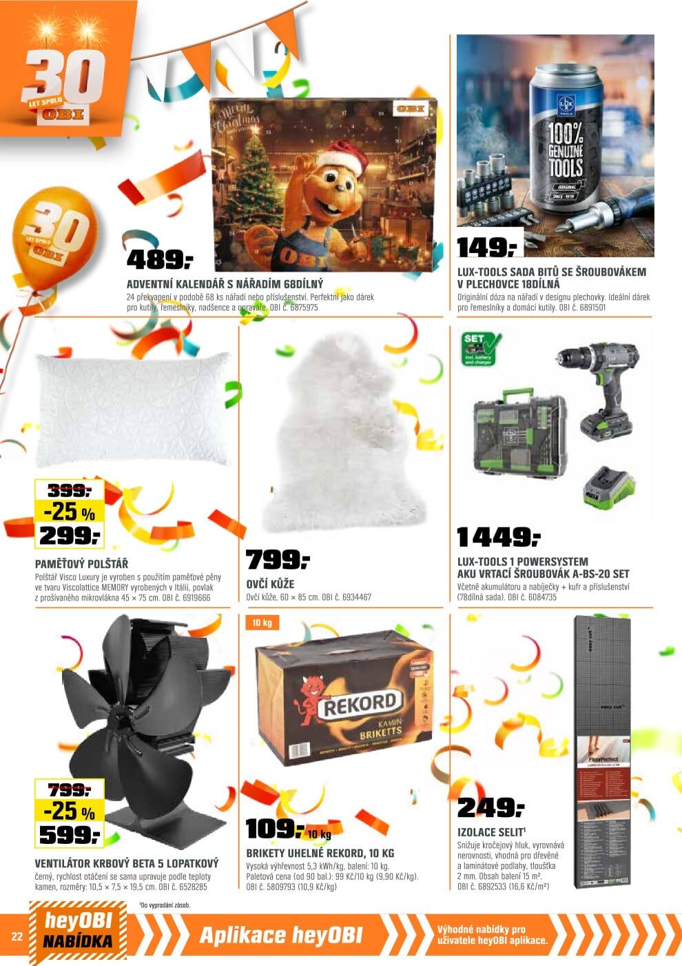OBI leták OBI strana 22