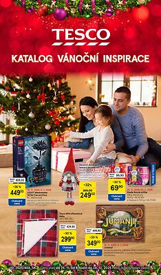 Leták Tesco Tesco hypermarket - Katalog vánoční inspirace platný od 2025-11-25 do 2025-12-24