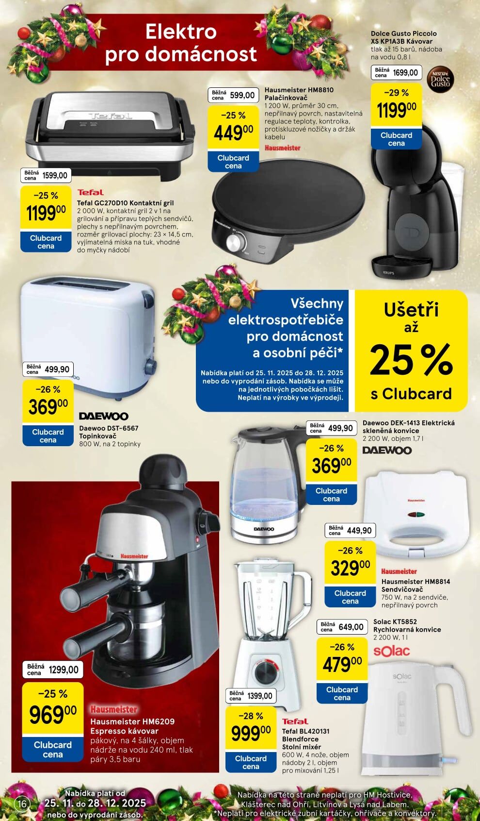 Tesco hypermarket - Katalog vánoční inspirace Tesco strana 16