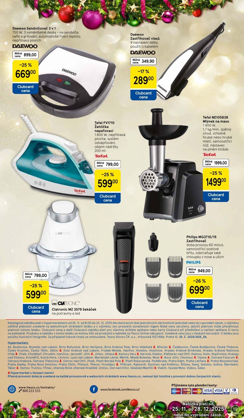 Tesco hypermarket - Katalog vánoční inspirace Tesco strana 19