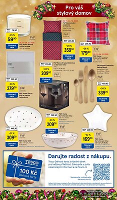 Tesco hypermarket - Katalog vánoční inspirace strana 33