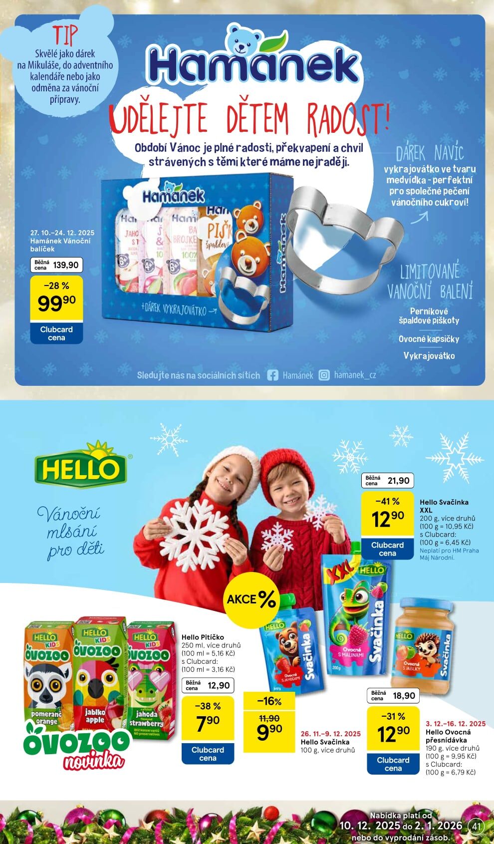 Tesco hypermarket - Katalog vánoční inspirace Tesco strana 41