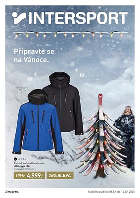 Leták Intersport Intersport leták platný od 2025-12-03 do 2025-12-14
