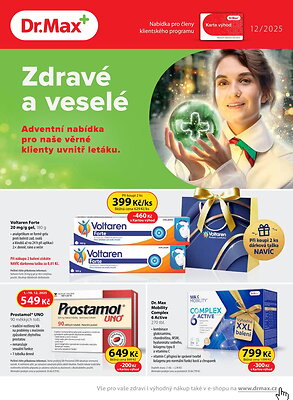 Leták Dr. Max Dr. Max leták platný od 2025-12-01 do 2025-12-31