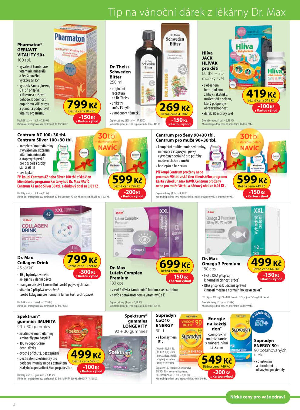Dr. Max leták Dr. Max strana 3