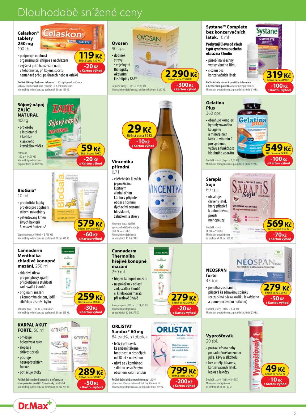 Dr. Max leták Dr. Max strana 6
