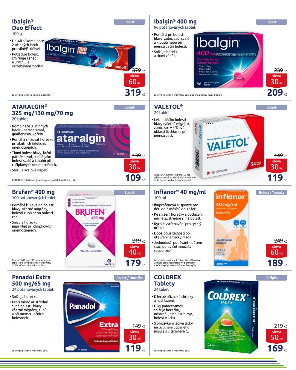 BENU Lékárna leták BENU Lékárna strana 22