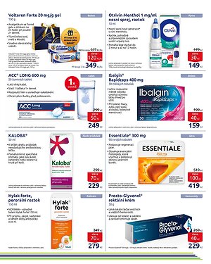 BENU Lékárna leták strana 3
