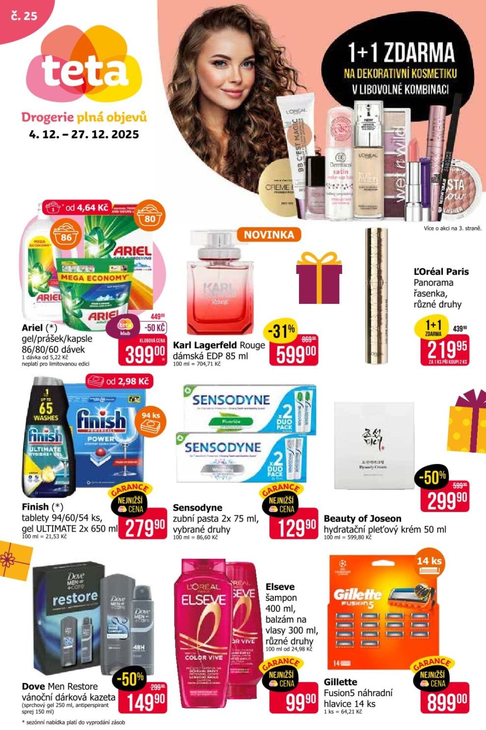 Teta drogerie leták Teta drogerie strana 1