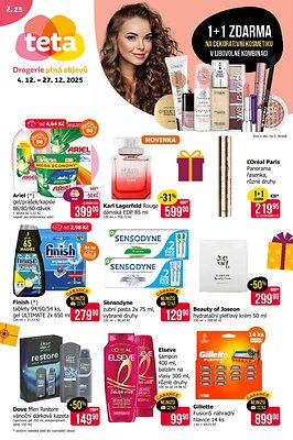 Leták Teta drogerie Teta drogerie leták platný od 2025-12-04 do 2025-12-27