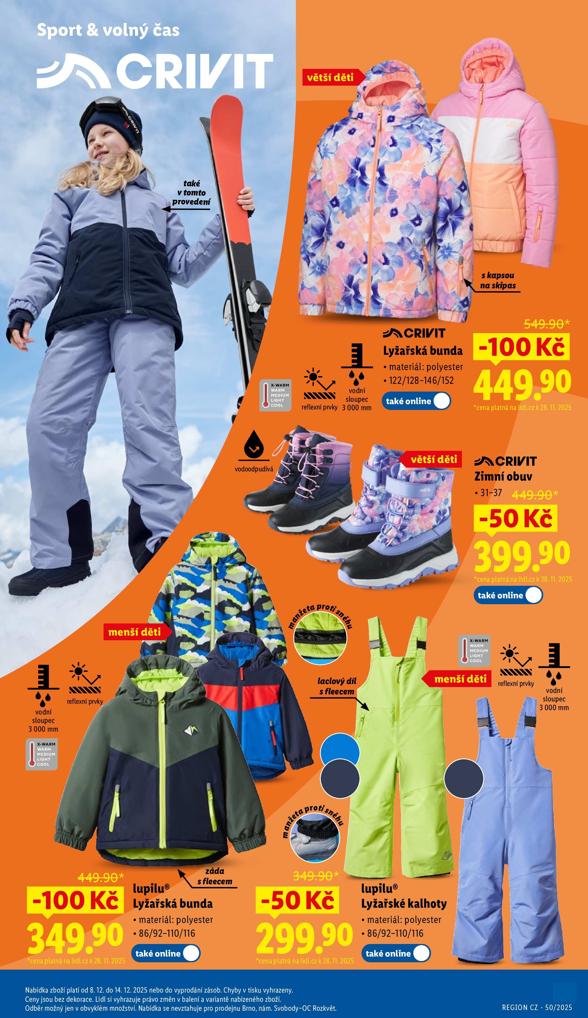 Akční leták OD PONDĚLÍ Lidl strana 11