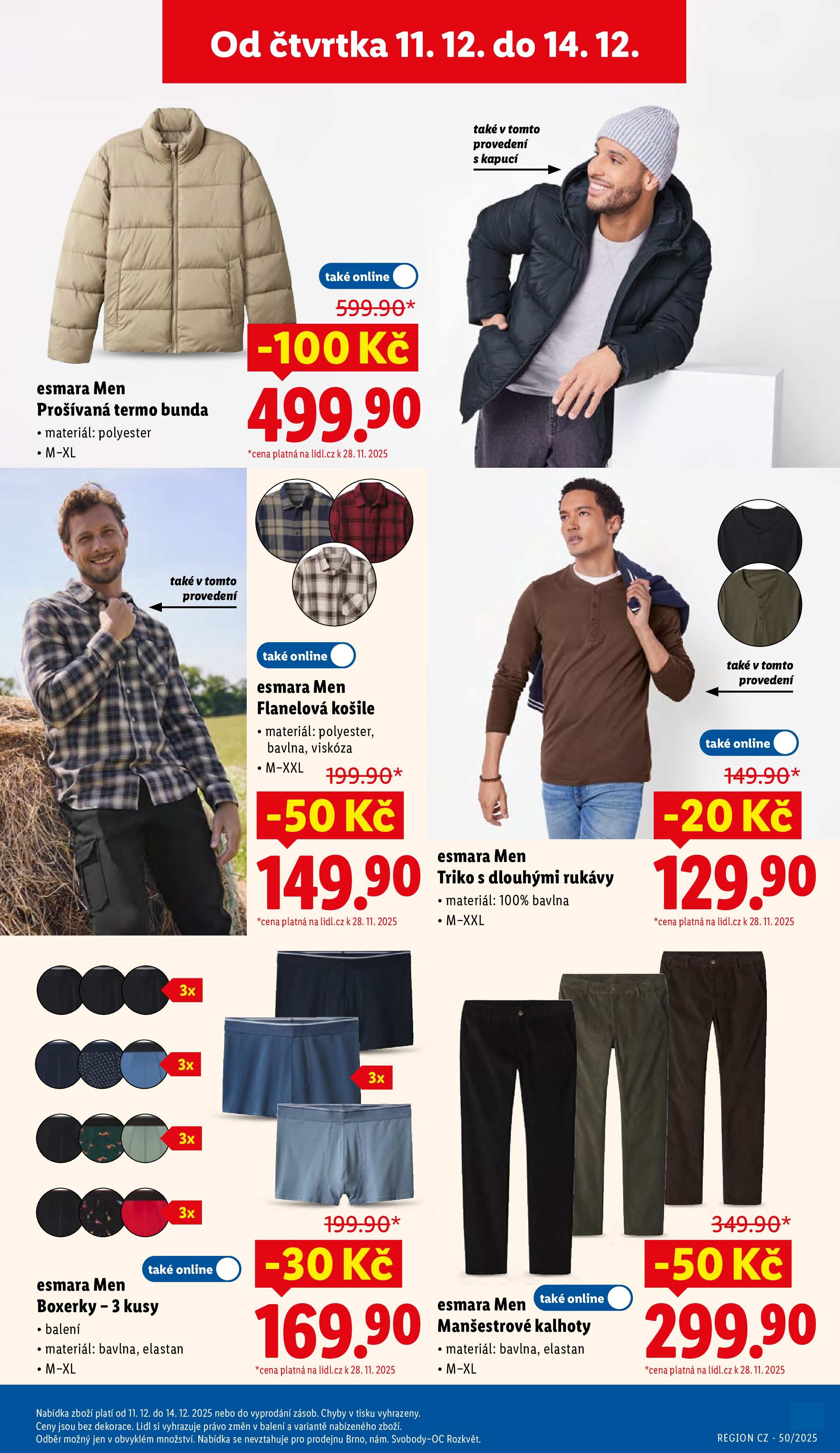 Akční leták OD PONDĚLÍ Lidl strana 25