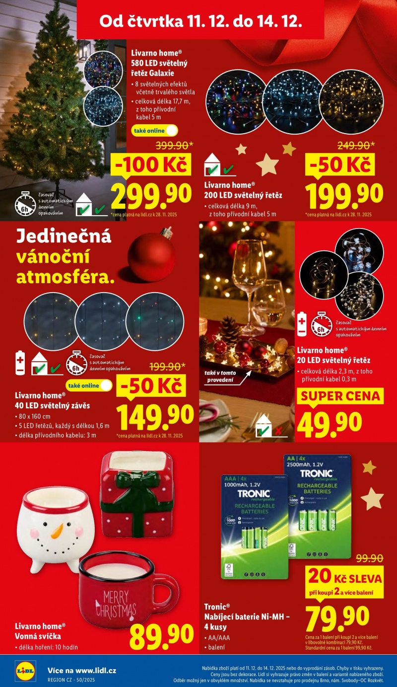 Akční leták OD PONDĚLÍ Lidl strana 26