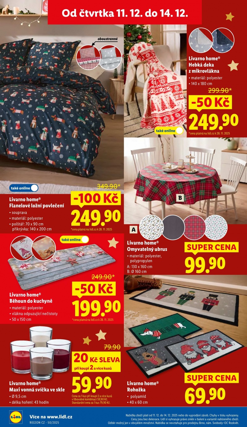 Akční leták OD PONDĚLÍ Lidl strana 28