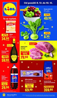 Leták Lidl Akční leták OD ČTVRTKA platný od 2025-12-11 do 2025-12-14