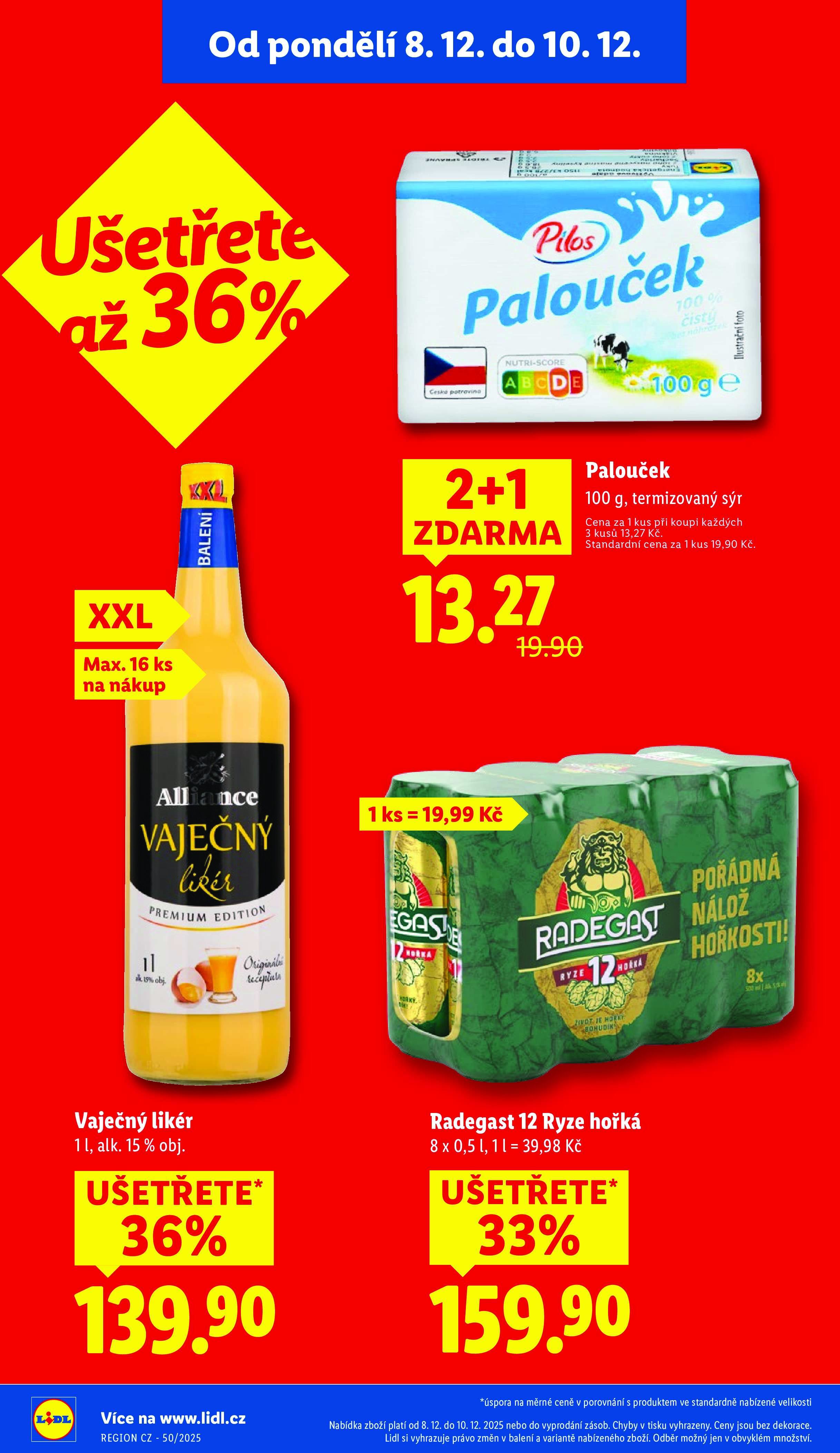 Akční leták OD ČTVRTKA Lidl strana 2
