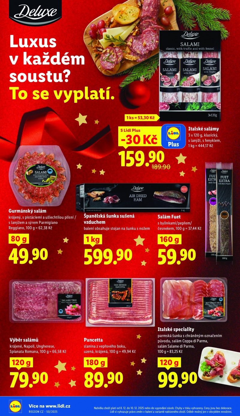 Akční leták OD ČTVRTKA Lidl strana 14