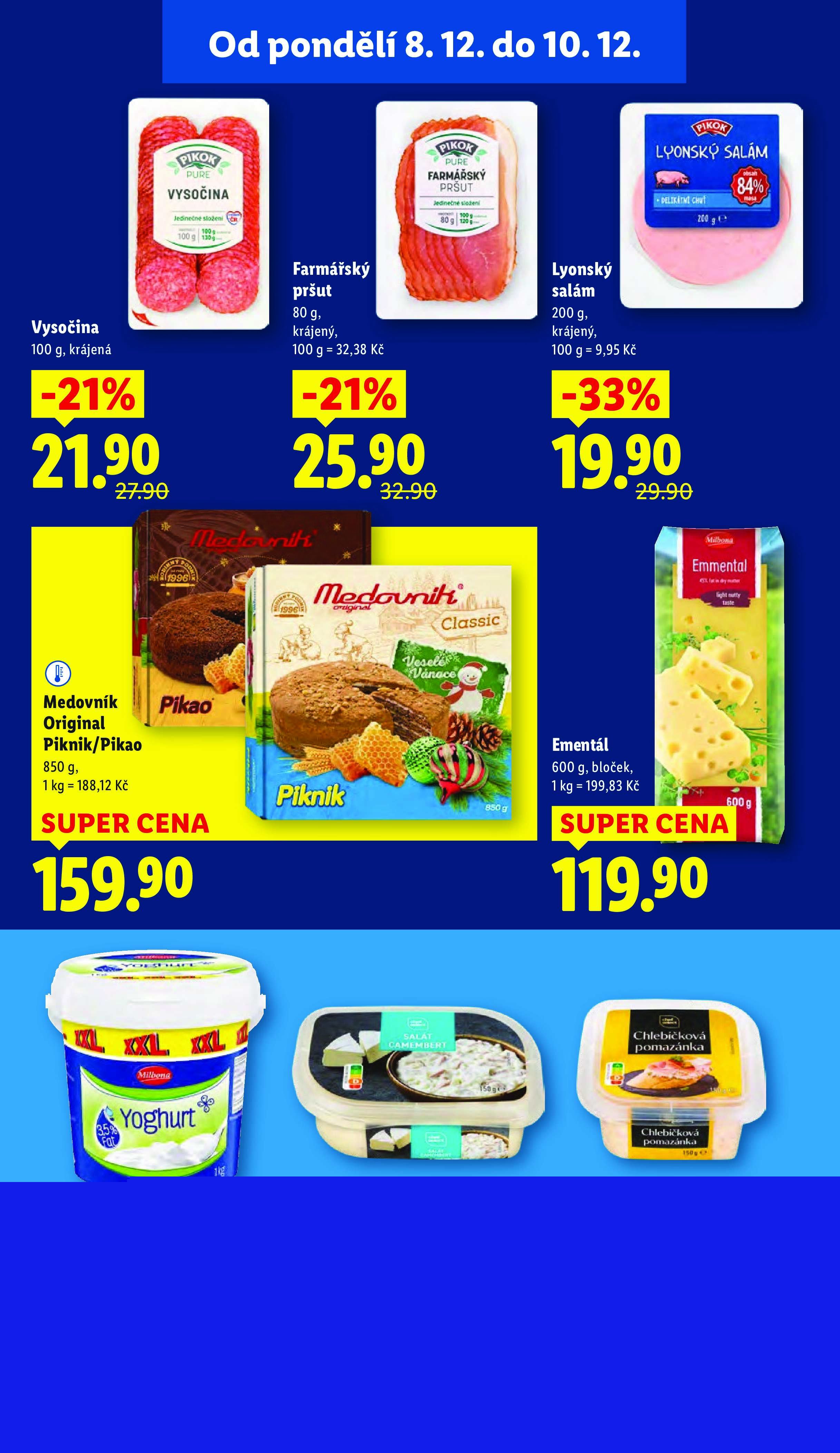 Akční leták OD ČTVRTKA Lidl strana 22