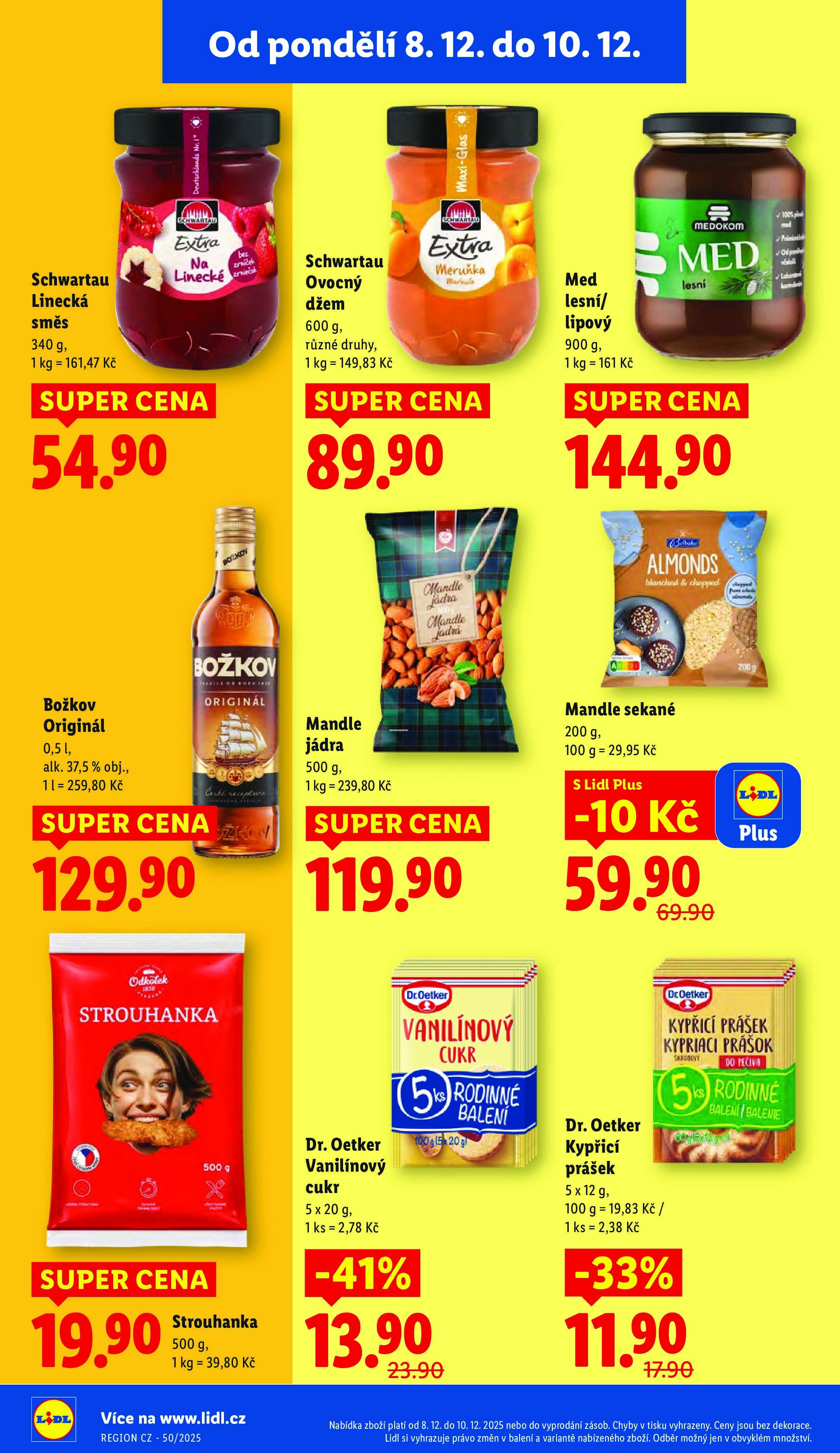 Akční leták OD ČTVRTKA Lidl strana 24